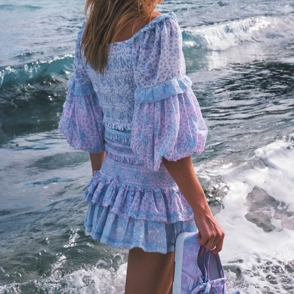 loveshackfancy ensley mini dress Loveshackfancy Women's Ensley Mini Dress